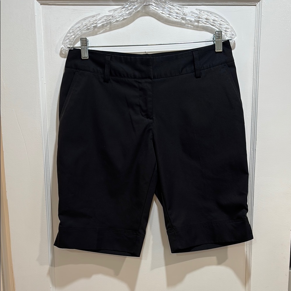 Adidas Black Bermudas Athletic Shorts